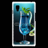 Coque LG Optimus L9 Cocktail bleu