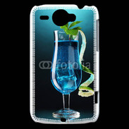 Coque HTC Wildfire G8 Cocktail bleu