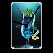 Grande pendule murale Cocktail bleu