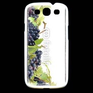 Coque Samsung Galaxy S3 Fond raisin
