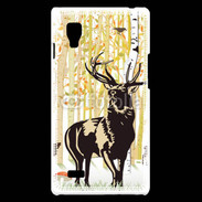 Coque LG Optimus L9 Illustration de cerf 5