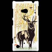 Coque Nokia Lumia 720 Illustration de cerf 5