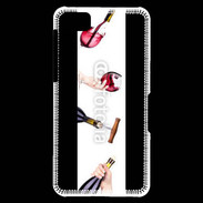 Coque Blackberry Z10 Vin rouge !!