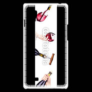 Coque LG Optimus L9 Vin rouge !!