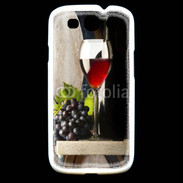Coque Samsung Galaxy S3 Verre de vin rouge et grappe de raisin