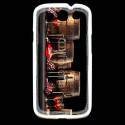 Coque Samsung Galaxy S3 Vin rouge et tonneaux 2