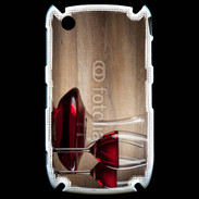 Coque Blackberry 8520 Vin rouge 12