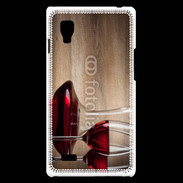 Coque LG Optimus L9 Vin rouge 12