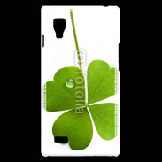 Coque LG Optimus L9 Trèfle à 4 feuilles