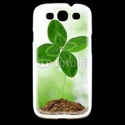 Coque Samsung Galaxy S3 Trèfle à 4 feuilles 2