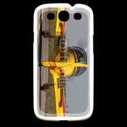 Coque Samsung Galaxy S3 Cap 10 jaune sur taxiway