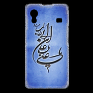 Coque Samsung ACE S5830 Islam D Bleu