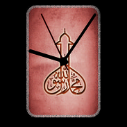 Grande pendule murale Islam E Rouge