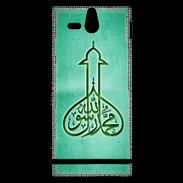 Coque Sony Xperia U Islam E Turquoise