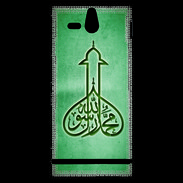 Coque Sony Xperia U Islam E Vert
