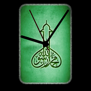 Grande pendule murale Islam E Vert