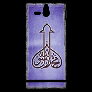 Coque Sony Xperia U Islam E Violet