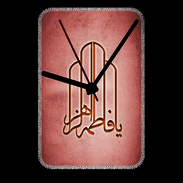 Grande pendule murale Islam F Rouge