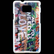 Coque Samsung Galaxy S2 All you need is love