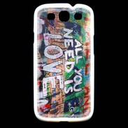 Coque Samsung Galaxy S3 All you need is love