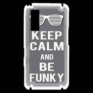 Coque Samsung Player One Keep Calm Funky Gris