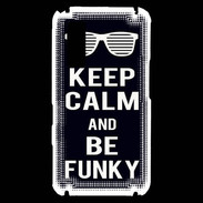 Coque Samsung Player One Keep Calm Funky Noir