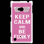 Coque Nokia Lumia 720 Keep Calm Funky Rose