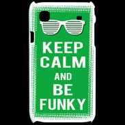 Coque Samsung Galaxy S Keep Calm Funky Vert