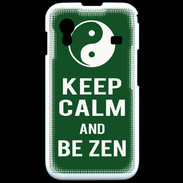 Coque Samsung ACE S5830 Keep Calm Be Zen Vert