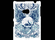 Coque Nokia Lumia 720 Tête de mort Lucky One 13
