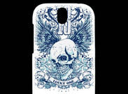 Coque HTC One SV Tête de mort Lucky One 13
