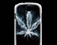 Coque Samsung Galaxy Express Feuille de cannabis en fumée