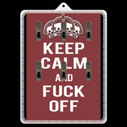 Porte clés Keep Calm Fuck Off Brique