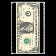 Etui carte bancaire Billet one dollars USA