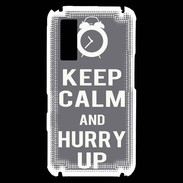 Coque Samsung Player One Keep Calm Hurry up Gris