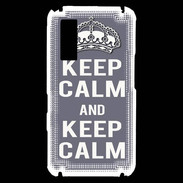 Coque Samsung Player One Keep Calm Gris