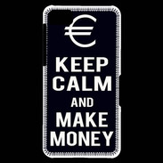 Coque Blackberry Z10 Keep Calm Make money Noir
