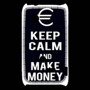 Coque Sony Xperia Typo Keep Calm Make money Noir