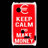 Coque Sony Xperia Typo Keep Calm Make money Rouge
