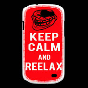 Coque Samsung Galaxy Express Keep Calm Reelax Rouge