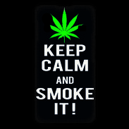 Coque Samsung ACE S5830 Keep Calm Smoke Noir