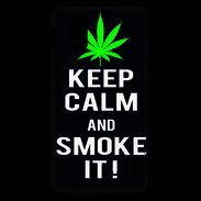 Coque LG Optimus G Keep Calm Smoke Noir