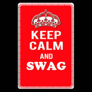 Etui carte bancaire Keep Calm Swag Rouge
