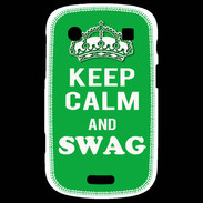 Coque Blackberry Bold 9900 Keep Calm Swag Vert