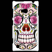 Coque Nokia Lumia 720 Tête de mort design et coloré