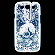 Coque Samsung Galaxy S3 Tête de mort Lucky One 13
