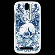 Coque HTC One SV Tête de mort Lucky One 13