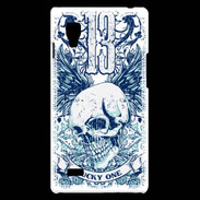 Coque LG Optimus L9 Tête de mort Lucky One 13