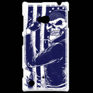 Coque Nokia Lumia 720 Tête de mort Biker USA