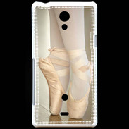 Coque Sony Xperia T Chausson de danse classique 5